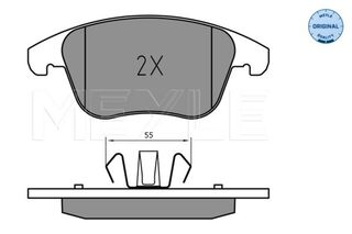 Ford Mondeo Smax Front Brake Pads 2014-2023