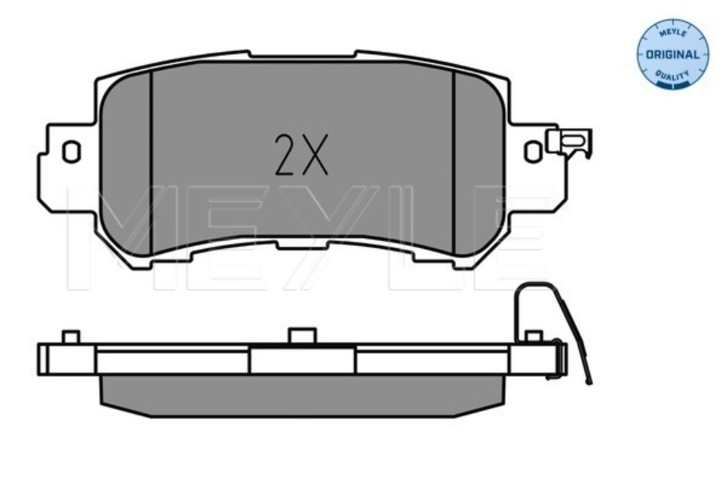 Mazda CX3 DK CX5 KE Rear Brake Pads 20122022 Ford and Mazda Spares