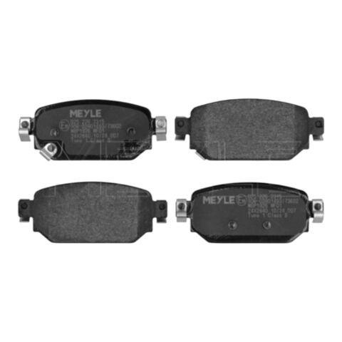 Meyle Mazda 3 BM BN CX3 Rear Brake Pads 2014-2019