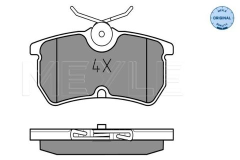 Ford Fiesta Rear Brake Pads 2013-2019