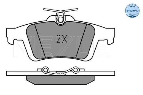Ford Transit Tourneo Connect Kuga Focus Rear Brake Pads 2004-2022